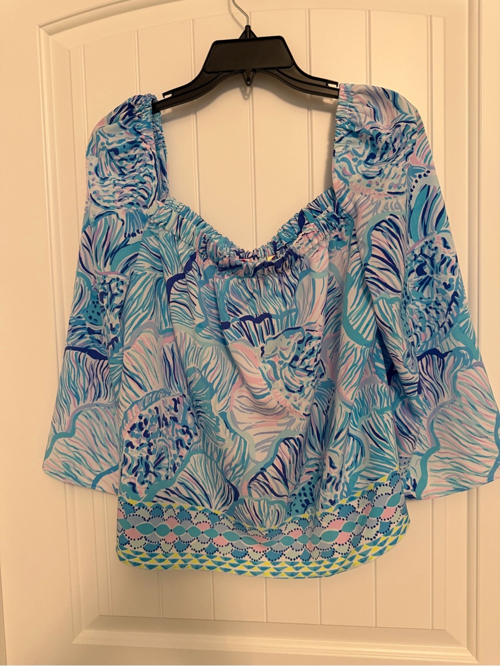 NWT Lilly Pulitzer Lizzie Off-Shoulder Top